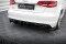 Heck Ansatz Diffusor passend für Audi S3 Sportback 8V schwarz Hochglanz