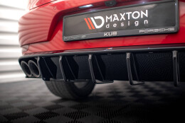 Heck Ansatz Diffusor passend für Porsche Macan GTS /...