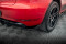 Heck Ansatz Flaps Diffusor V.2 passend für Porsche Macan GTS / Sport Design Mk1 Facelift schwarz Hochglanz