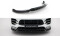 Cup Spoilerlippe Front Ansatz passend für Porsche Macan Turbo Mk1 schwarz Hochglanz