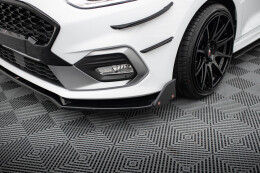 Cup Spoilerlippe Front Ansatz V.4 + Flaps für Ford Fiesta ST / ST-Line