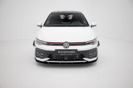 Street Pro Cup Spoilerlippe Front Ansatz für Volkswagen Golf GTI / GTE / R-Line Mk8 Facelift ROT