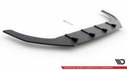 Street Pro Cup Spoilerlippe Front Ansatz passend für VW Golf GTI / GTE / R-Line Mk8 Facelift ROT