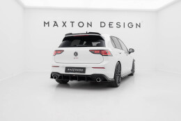 Street Pro Heckschürze Heck Ansatz Diffusor V.3 passend für VW Golf GTI Mk8 SCHWARZ