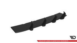 Street Pro Heckschürze Heck Ansatz Diffusor V.3 passend für VW Golf GTI Mk8 SCHWARZ