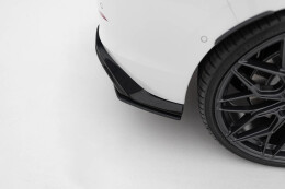 Street Pro Heck Ansatz Flaps Diffusor V.1 für Volkswagen Golf GTI Mk8 SCHWARZ