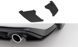 Street Pro Heck Ansatz Flaps Diffusor V.1 passend für VW Golf GTI Mk8 ROT