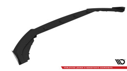 Street Pro Cup Spoilerlippe Front Ansatz + Flaps passend für VW Golf GTI / GTE / R-Line Mk8 Facelift SCHWARZ+ HOCHGLANZ FLAPS