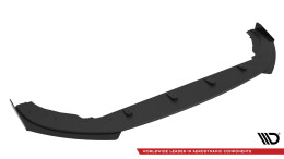 Street Pro Cup Spoilerlippe Front Ansatz + Flaps passend für VW Golf GTI / GTE / R-Line Mk8 Facelift ROT+ HOCHGLANZ FLAPS