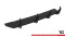 Street Pro Heckschürze Heck Ansatz Diffusor V.4 passend für VW Golf GTI Mk8 SCHWARZ