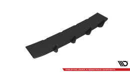 Street Pro Heckschürze Heck Ansatz Diffusor V.5 passend für VW Golf GTI Mk8 rot