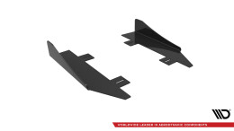 Seitenschweller Flaps passend für Mercedes A 45 AMG W176 FL schwarz Hochglanz