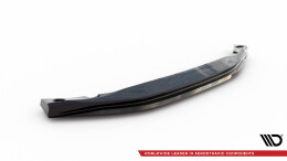 Prepreg Carbon Fiber Cup Spoilerlippe + ABS Front Ansatz passend für BMW 7 M-Paket G11 Facelift schwarz Hochglanz