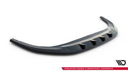 Cup Spoilerlippe Front Ansatz V.1 passend für VW Golf GTI / GTE / R-Line Mk8 Facelift schwarz Hochglanz
