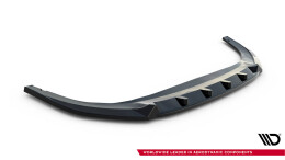 Cup Spoilerlippe Front Ansatz V.2 passend für VW Golf GTI / GTE / R-Line Mk8 Facelift schwarz Hochglanz