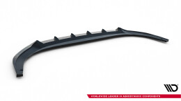 Cup Spoilerlippe Front Ansatz V.2 passend für VW Golf GTI / GTE / R-Line Mk8 Facelift schwarz Hochglanz