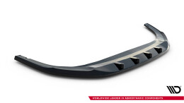 Cup Spoilerlippe Front Ansatz V.5 passend für VW Golf GTI / GTE / R-Line Mk8 Facelift schwarz Hochglanz