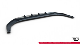 Cup Spoilerlippe Front Ansatz V.5 passend für VW Golf GTI / GTE / R-Line Mk8 Facelift schwarz Hochglanz