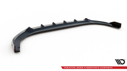 Street+ Spoilerlippe Front Ansatz V.2 + Flaps passend für VW Golf GTI / GTE / R-Line Mk8 FL