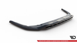 Cup Spoilerlippe Front Ansatz passend für Toyota RAV4 Adventure Mk5 schwarz Hochglanz