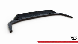 Cup Spoilerlippe Front Ansatz passend für Toyota RAV4 Adventure Mk5 schwarz Hochglanz