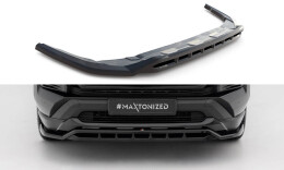 Street+ Spoilerlippe Front Ansatz passend für Toyota RAV4 Adventure Mk5 schwarz Hochglanz