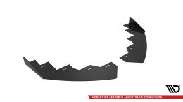 Front Stoßstange Flaps passend für VW Polo GTI Mk6 Facelift FLAPS HOCHGLANZ