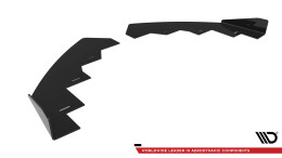 Front Stoßstange Flaps passend für VW Polo GTI Mk6 Facelift FLAPS HOCHGLANZ