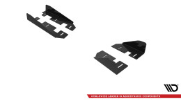 Seitenschweller Flaps für VW Polo GTI Mk6 Facelift schwarz Hochglanz