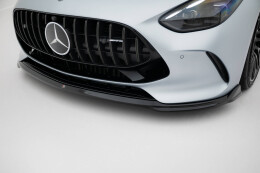 Cup Spoilerlippe Front Ansatz V.1 für Mercedes-AMG GT 63 / 55 / 63 S E Performance C192 schwarz Hochglanz