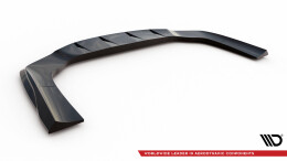 Mittlerer Cup Diffusor Heck Ansatz V.1 passend für Mercedes-AMG GT 63 C192 schwarz Hochglanz