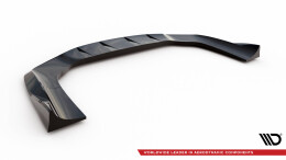 Street+ Mittlerer Diffusor RACE Heck Ansatz V.2 passend für Mercedes-AMG GT 63 / 55 / 63 S E Performance C192 schwarz Hochglanz