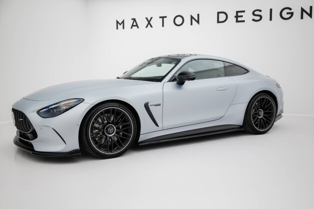 Seitenschweller Ansatz Cup Leisten V.1 passend für Mercedes-AMG GT 63 C192 schwarz Hochglanz
