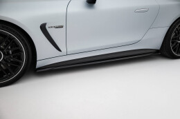 Seitenschweller Ansatz Cup Leisten V.1 passend für Mercedes-AMG GT 63 C192 schwarz Hochglanz