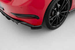 Heck Ansatz Flaps Diffusor passend für VW Golf Hatchback R / R-Line Mk7 Facelift