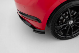 Heck Ansatz Flaps Diffusor passend für VW Golf Hatchback R / R-Line Mk7 Facelift