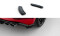 Heck Ansatz Flaps Diffusor für Volkswagen Golf Hatchback R / R-Line Mk7 Facelift rot hochglanz