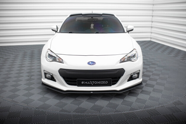 Street Pro Cup Spoilerlippe Front Ansatz passend für Subaru BRZ Mk1 ROT