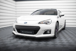 Street Pro Cup Spoilerlippe Front Ansatz passend für Subaru BRZ Mk1 ROT