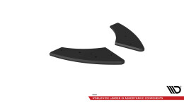 Street Pro Heck Ansatz Flaps Diffusor für Audi S3 Sportback 8Y Facelift SCHWARZ