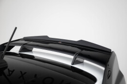 Heck Spoiler Aufsatz Abrisskante für Ford Fiesta Standard / ST / ST-Line Mk8 für FO-FI-8-FH1FP schwarz Hochglanz