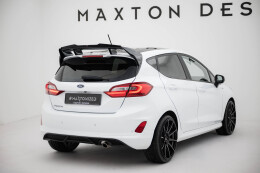 Heck Spoiler Aufsatz Abrisskante passend für Ford Fiesta Standard / ST / ST-Line Mk8 (passend für FO-FI-8-FH1FP) schwarz Hochglanz