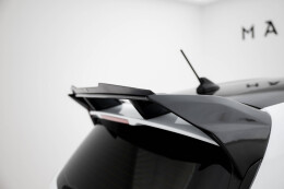 Heck Spoiler Aufsatz Abrisskante passend für Ford Fiesta Standard / ST / ST-Line Mk8 (passend für FO-FI-8-FH1FP) schwarz Hochglanz