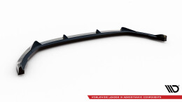 Cup Spoilerlippe Front Ansatz V.2 passend für Skoda Kamiq Monte Carlo Mk1 Facelift schwarz Hochglanz