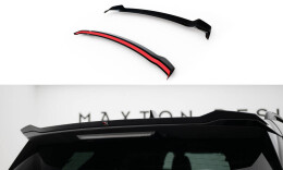 Heck Spoiler Aufsatz Abrisskante passend für Ford Explorer XLT Mk6 schwarz Hochglanz