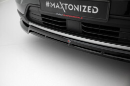 Cup Spoilerlippe Front Ansatz passend für Ford Explorer XLT Mk6 schwarz Hochglanz