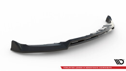 Cup Spoilerlippe Front Ansatz passend für Ford Explorer XLT Mk6 schwarz Hochglanz