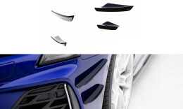 Stoßstangen Flaps Wings vorne Canards passend für Audi A3 S-Line Limousine / S3 Limousine 8Y Facelift