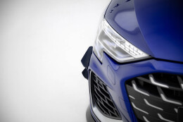 Stoßstangen Flaps Wings vorne Canards passend für Audi A3 S-Line Limousine / S3 Limousine 8Y Facelift