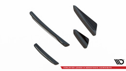Stoßstangen Flaps Wings vorne Canards passend für Audi A3 S-Line Limousine / S3 Limousine 8Y Facelift